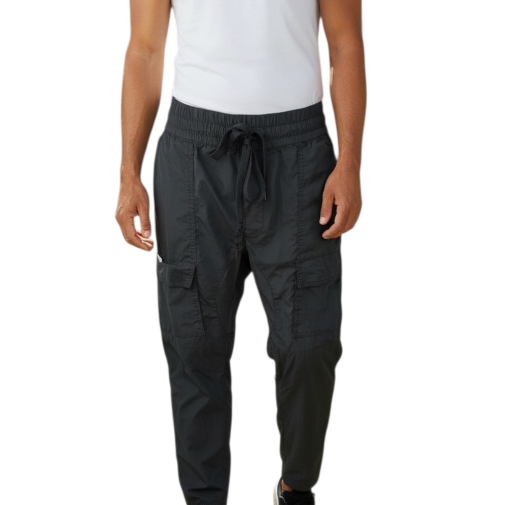 PacSun Nylon Cargo Drawstring Joggers Lightweight Streetwear Utility Pants Sz L